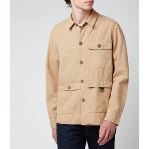 TED BAKER Bikee Multi Pockets Shacket Utility Cargo Military Safari Beige Size 5